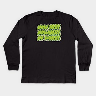 NOWHERE Kids Long Sleeve T-Shirt